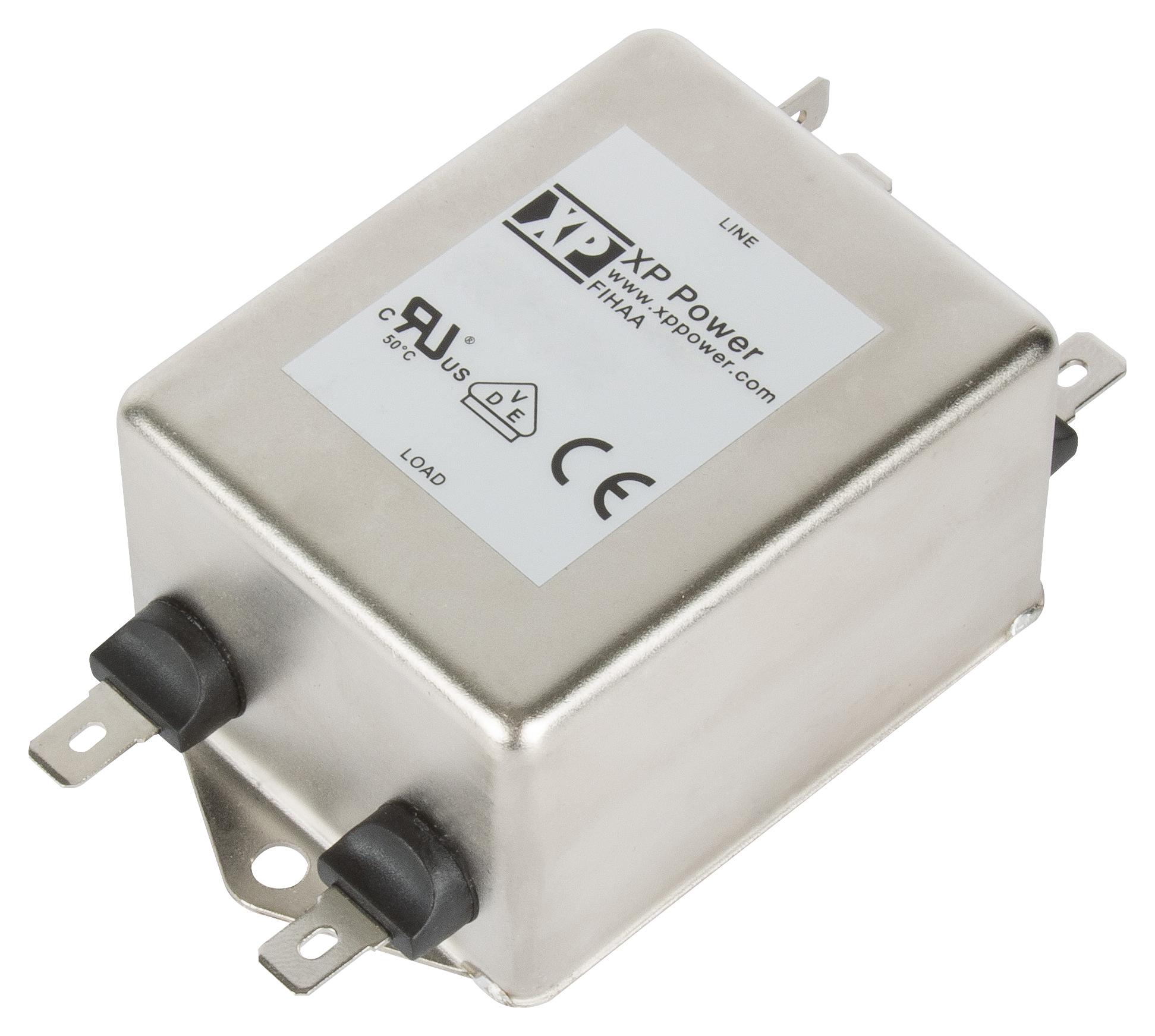 FIHAA03C1F POWER LINE FILTER, ITE, 3.6MH, 3A, QC XP POWER