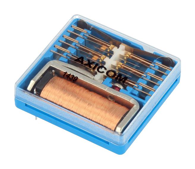 V23030A2021A104 SIGNAL RELAY, 4PDT, 2A, 250VAC, TH AXICOM - TE CONNECTIVITY