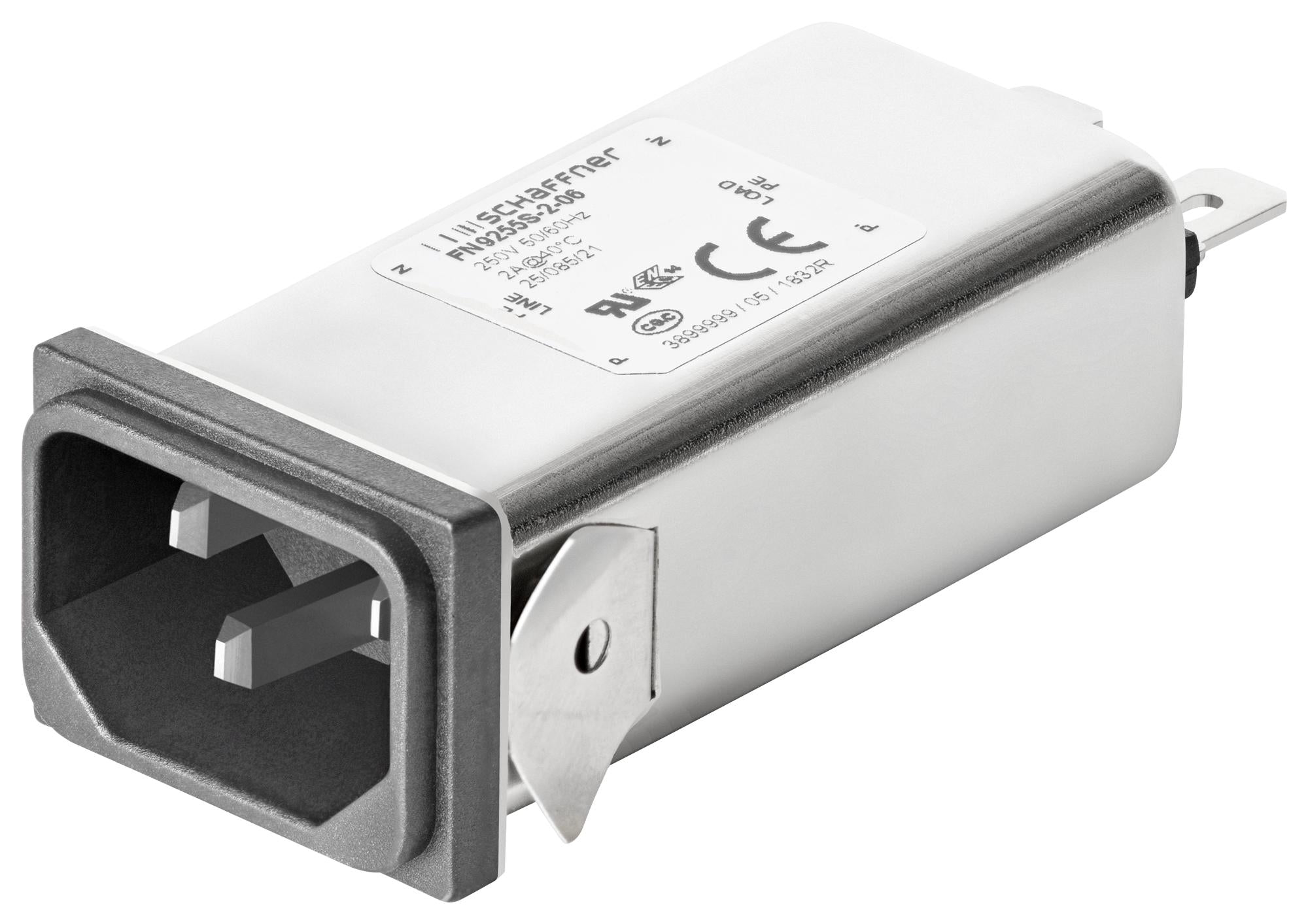 FN9255S-10-06 POWER LINE FILTER, 200UH, 10A SCHAFFNER