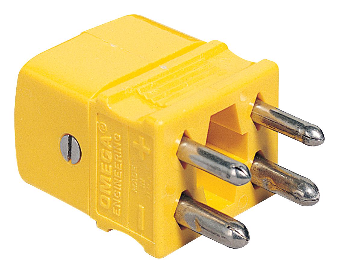 DTC-K-M THERMOCOUPLE CONNECTOR, K TYPE, PLUG OMEGA