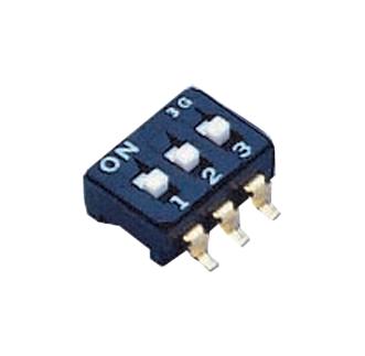CFS-0301MB DIP SWITCH, SPST-NO, 0.1A, 6V, SMD NIDEC COPAL ELECTRONICS