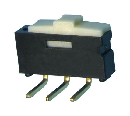 CL-SA-12C4-02 SLIDE SWITCH, SPDT, 0.5A, 12VDC, TH NIDEC COPAL ELECTRONICS