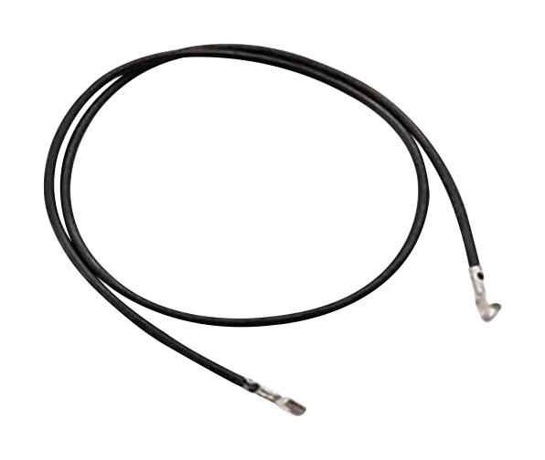 619100126015 CABLE, CRIMP SOCKET-FREE END, BLK, 150MM WURTH ELEKTRONIK