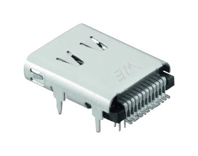 632723100011 USB CONNECTOR, 3.1 TYPE C, RCPT, 24POS WURTH ELEKTRONIK