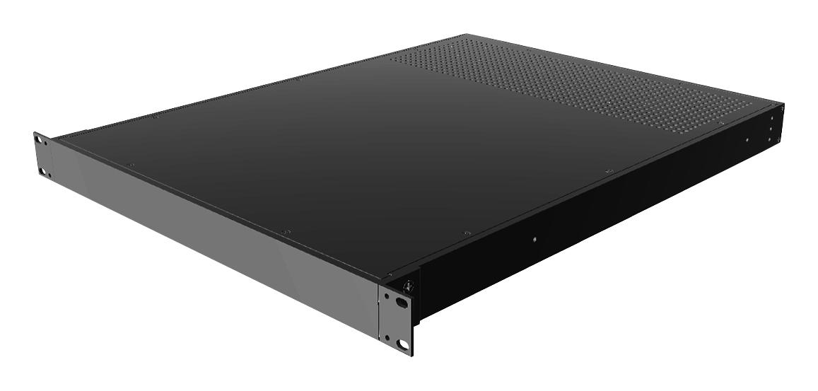 RM1U1922VBK RACK MOUNT CABINET, 1U, ALUMINIUM HAMMOND