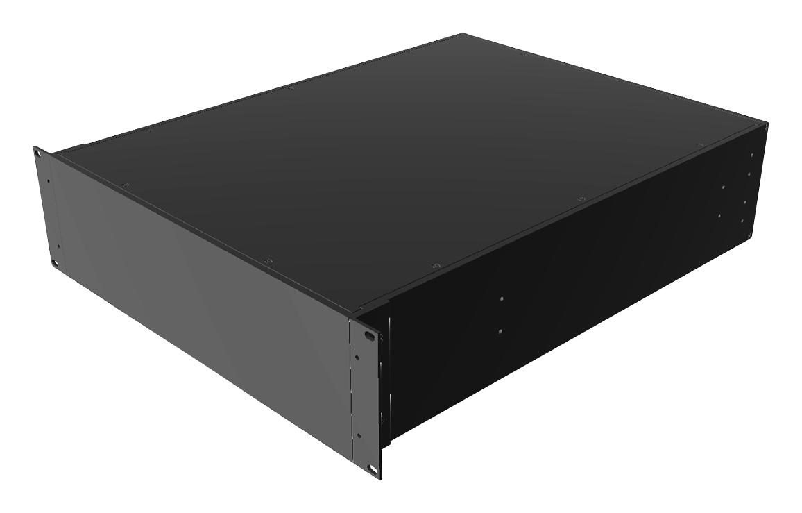 RM3U1922SBK RACK MOUNT CABINET, 3U, ALUMINIUM HAMMOND