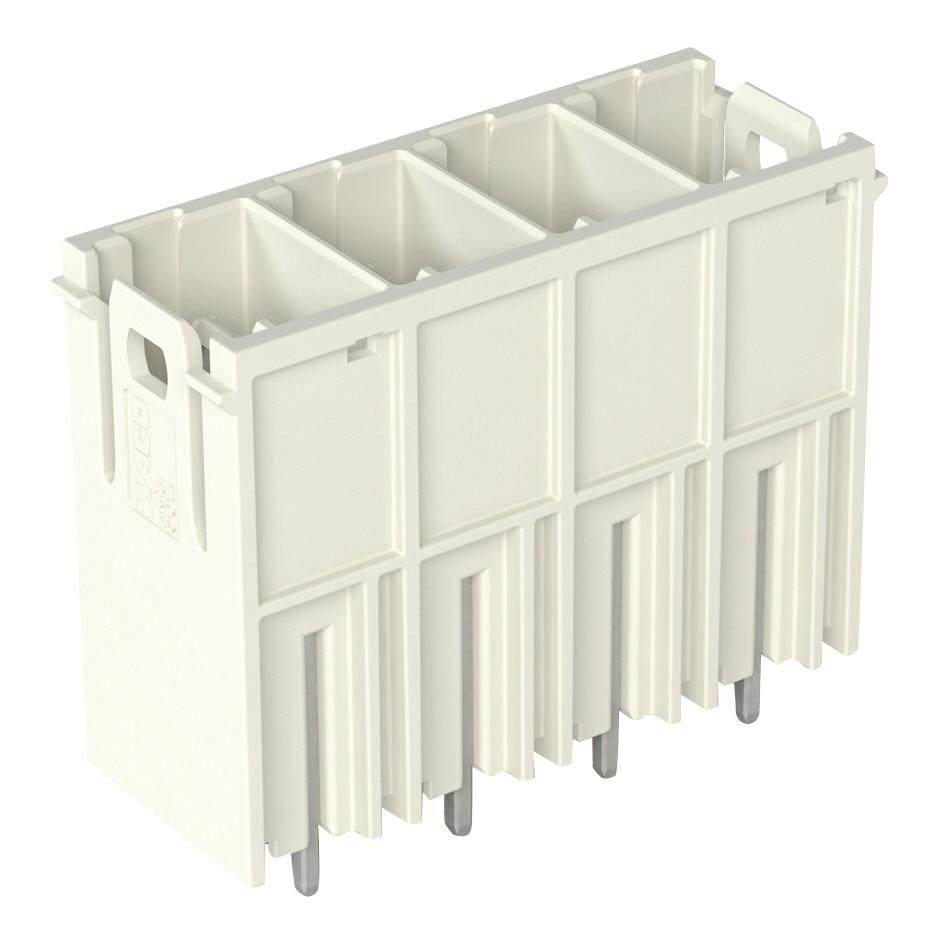 832-3604 TERMINAL BLOCK, HEADER, 4WAY, TH WAGO