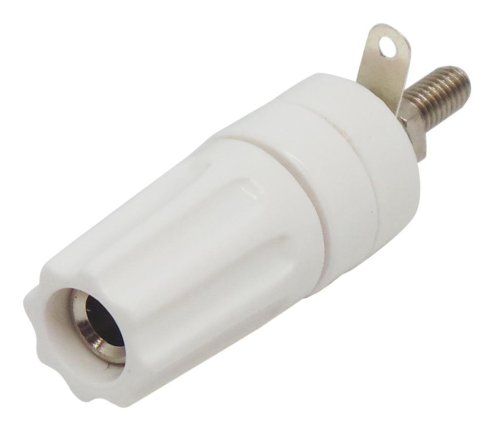 552-0600 BINDING POST, 16A, PANEL, WHT DELTRON COMPONENTS