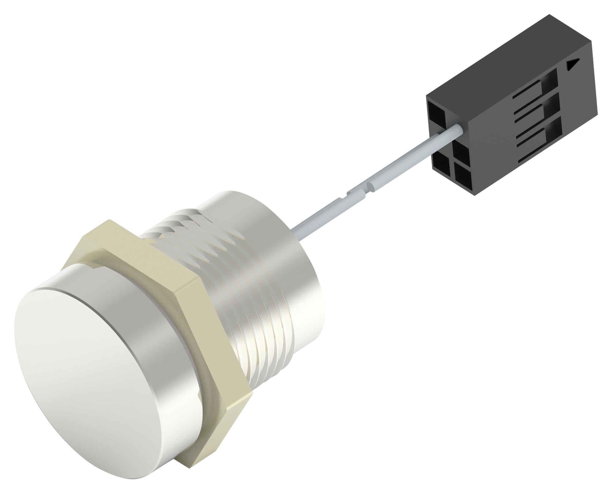 AVP16MAIOH000T5B04 VANDAL RESISTANT SW, SPST, 1A, 24V, PANL ALCOSWITCH - TE CONNECTIVITY