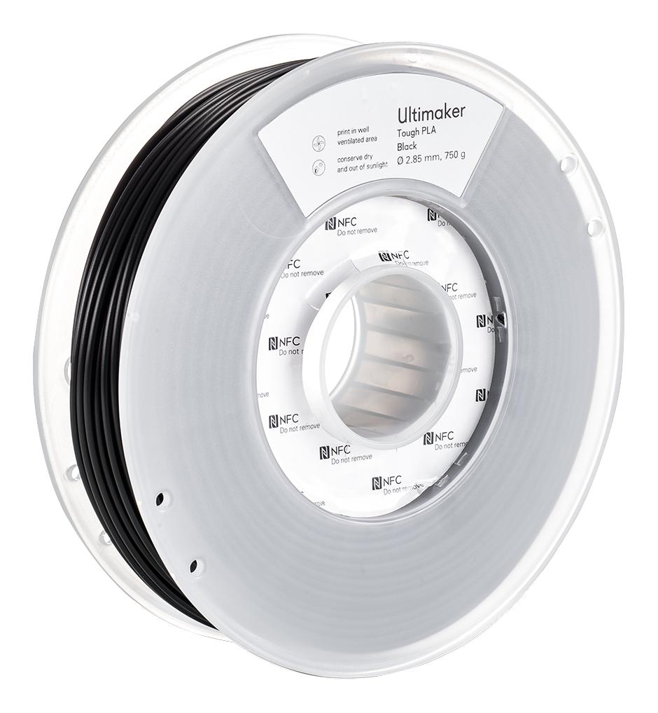 202300 3D PRINTER FILAMENT, PLA, 2.85MM, BLACK ULTIMAKER