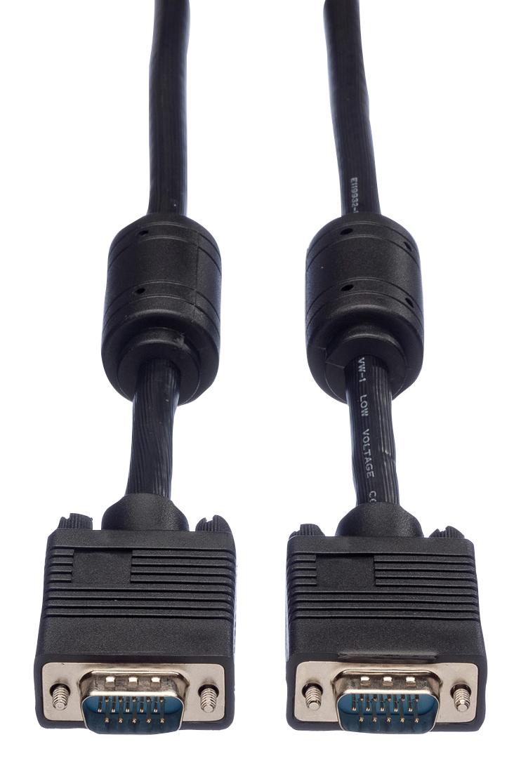 11.04.5670 COMP CABLE, HD-D SUB 15P PLUG-PLUG, 20M ROLINE