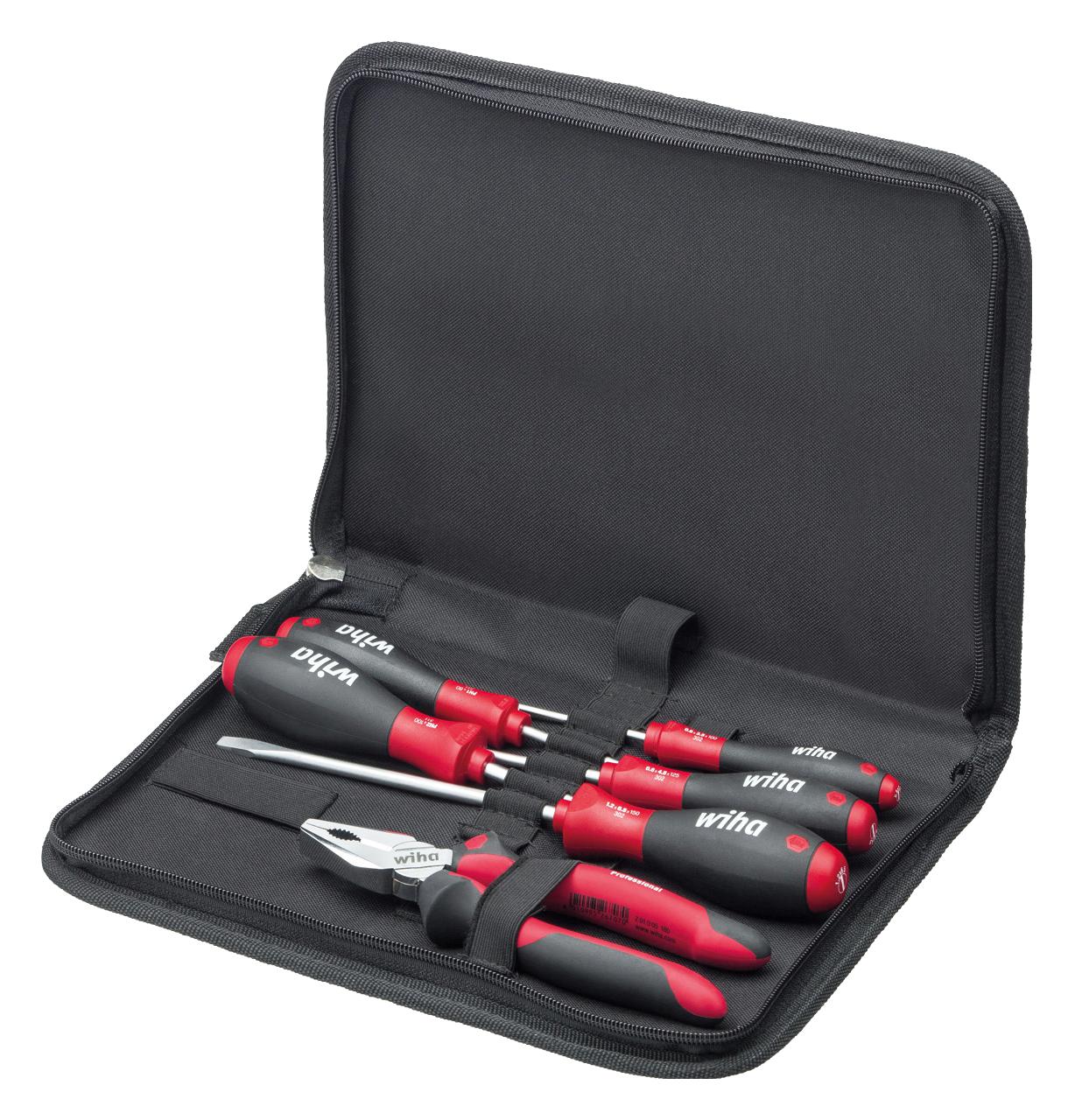 33970 MECHANIC TOOL SET, 6PC/ BAG WIHA