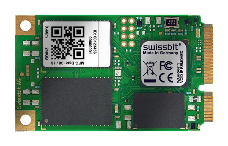 SFSA030GU4AA1TO-I-LB-226-STD MSATA SOLID STATE DRIVE, MLC, 30GB SWISSBIT