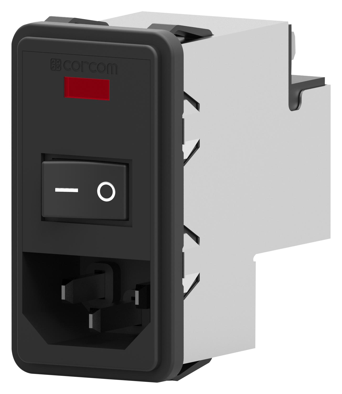 4-6609106-8 IEC FILTER, MEDICAL, 6A, 250VAC, QC TE CONNECTIVITY