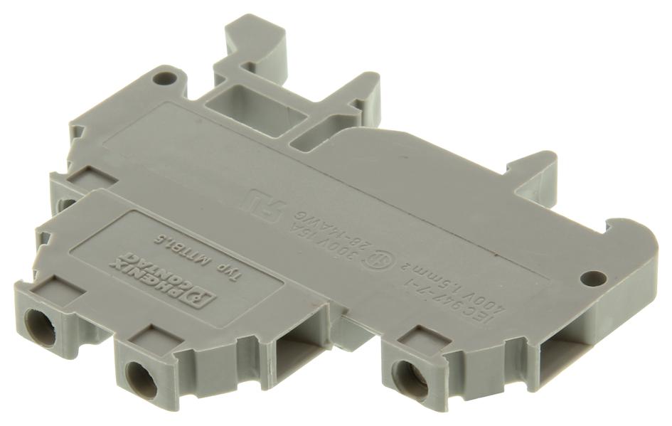 1414129 TERMINAL BLOCK, DIN RAIL, 4POS, 12AWG PHOENIX CONTACT