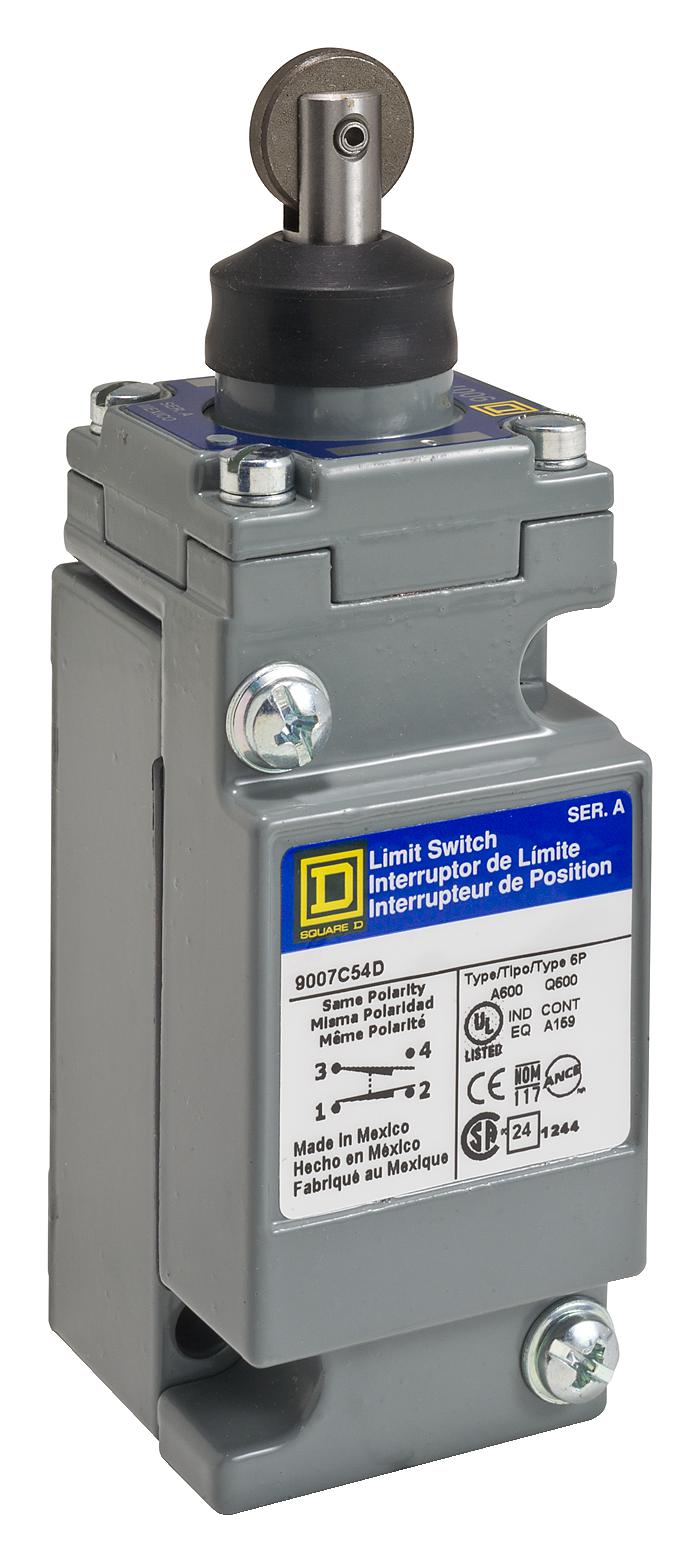 9007C62DM11 LIMIT SWITCH, DPDT-DB, 6A, 120VAC SCHNEIDER ELECTRIC