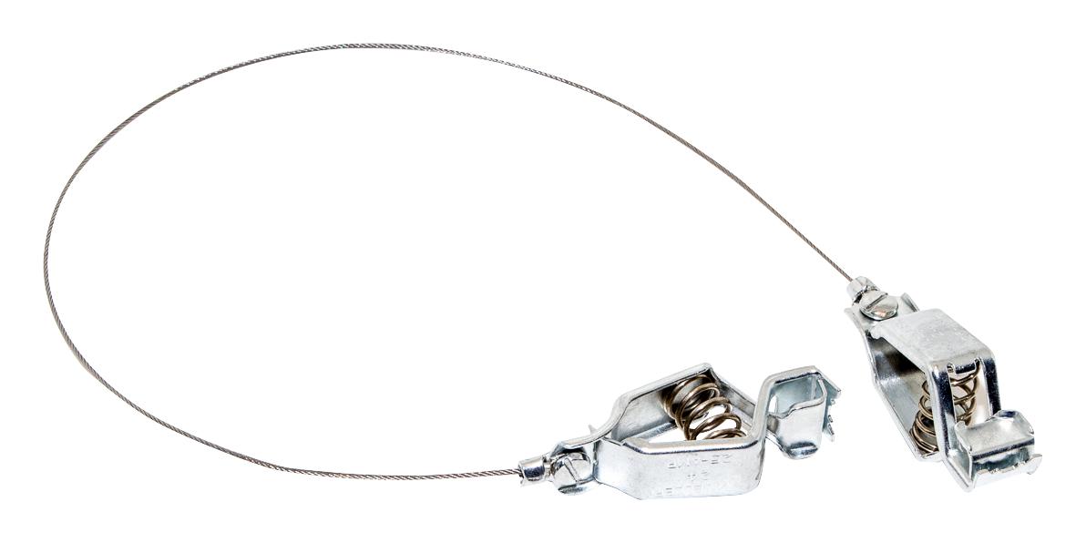 AI-000448-18. GROUND CORD, ALLIGATOR-ALLIGATOR, 458MM MUELLER ELECTRIC