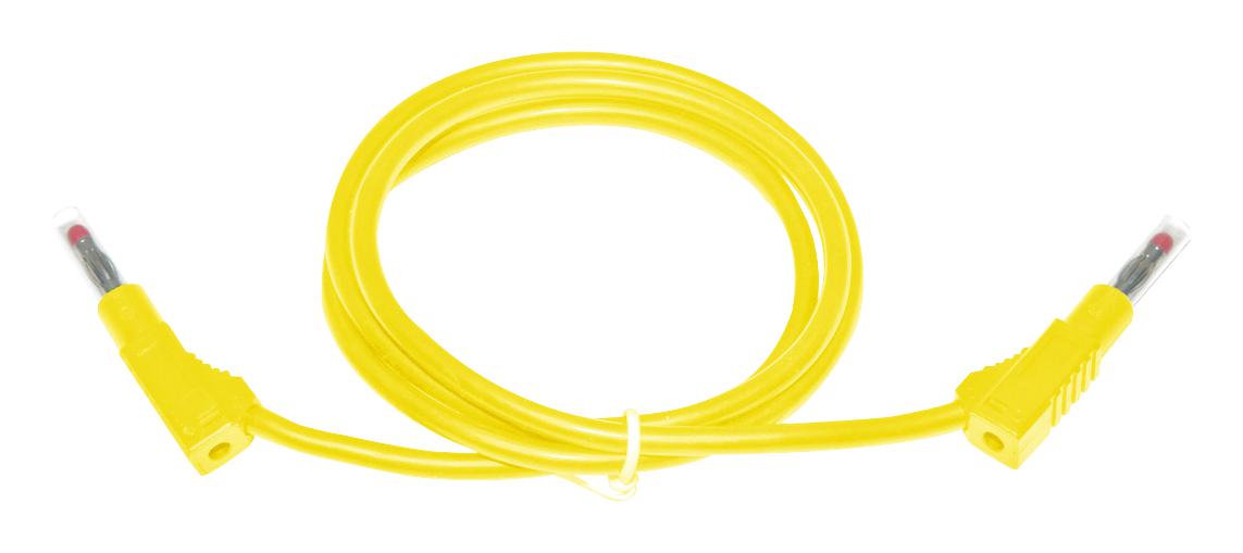 BU-2323-10-79-4. TEST LEAD, STACKABLE BANANA PLUG, 2M MUELLER ELECTRIC