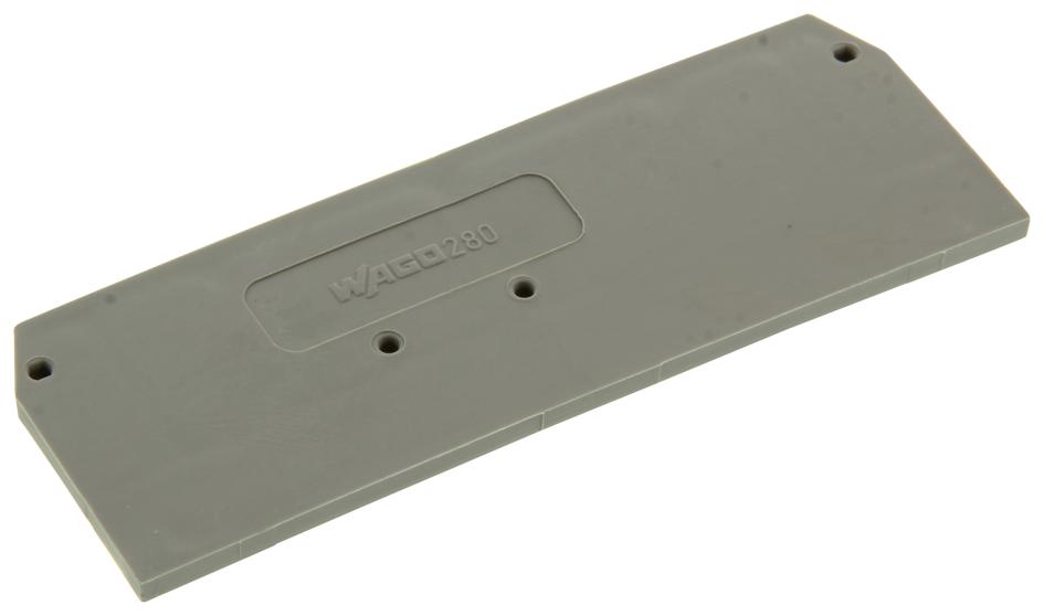 280-314 END AND INTERMEDIATE PLATE, 2.5MM WAGO