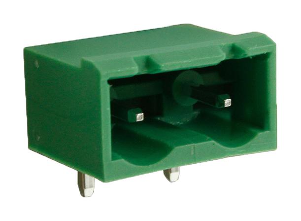 CTBP9550/2 TERMINAL BLOCK, HEADER, 2WAY, TH R/A CAMDENBOSS