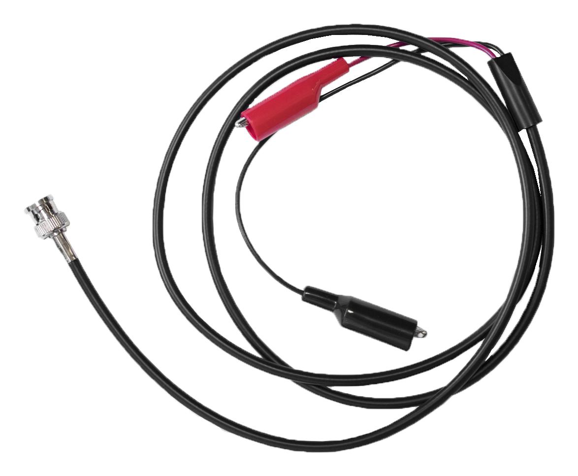 BU-5030-C-24-0 BNC PLUG TO ALLIGATOR CLIP, BLACK MUELLER ELECTRIC