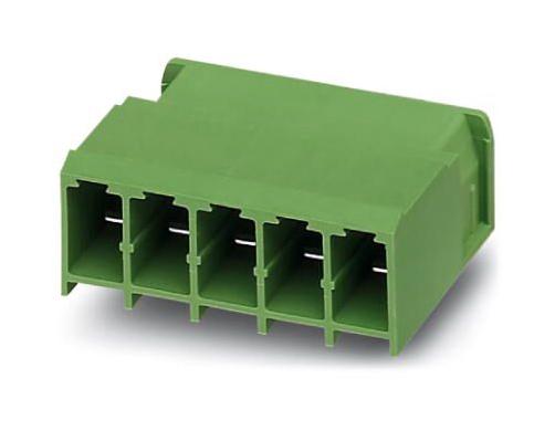 PC 4/ 2-G-7,62 BK TERMINAL BLOCK, HEADER, R/A, 2WAY, TH PHOENIX CONTACT