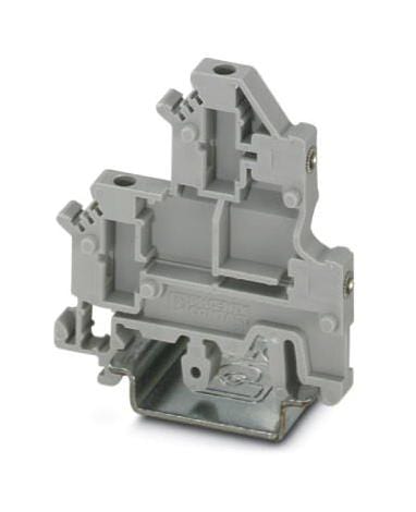 UKK 3-MSTB-5,08-F DIN RAIL TERMINAL BLOCK, 2WAY, 12AWG PHOENIX CONTACT