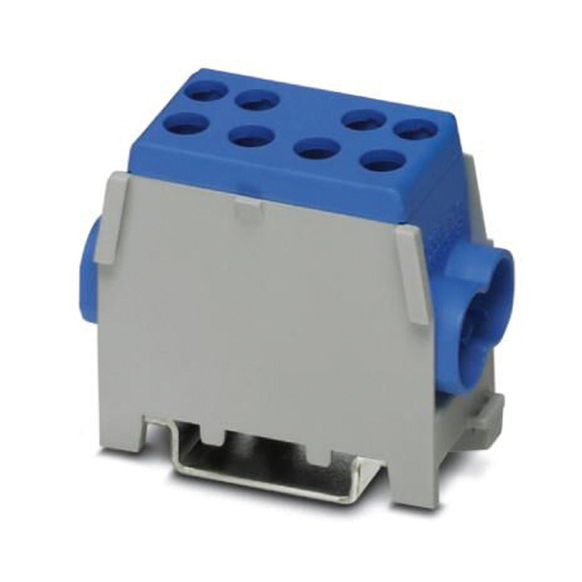 UDB 2X35/25 BU DIN RAIL TB, TRUNK LINE, 4WAY, 2AWG PHOENIX CONTACT