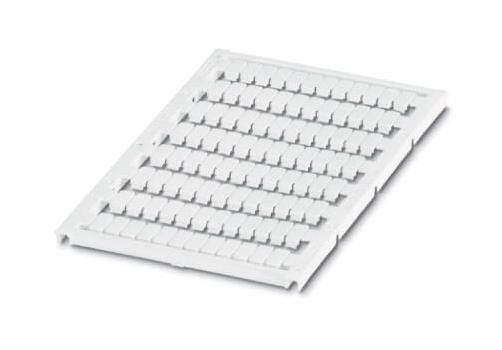 UC2F-TM 5 CUS MARKER SHEET, BLANK, 5.2MM, WHITE, TB PHOENIX CONTACT