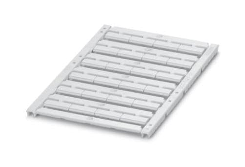 UCT-TMF 16 MARKER SHEET, BLANK, 16MM, WHITE, TB PHOENIX CONTACT