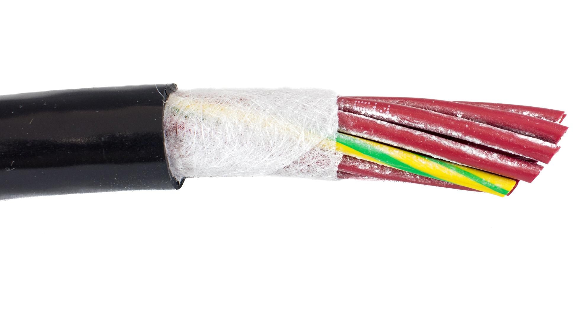 85604 BK001 UNSHLD CABLE, 4COND, 1.36MM2, 305M ALPHA WIRE