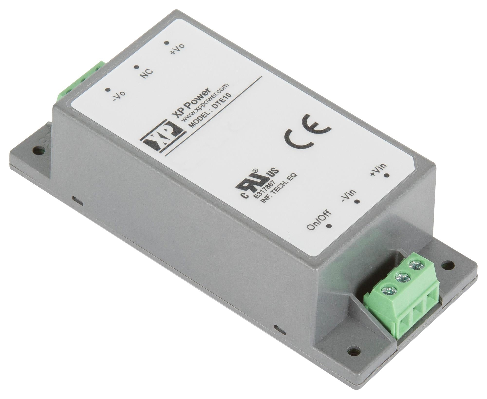 DTE1048D15 DC-DC CONVERTER, 2 O/P, 10W XP POWER