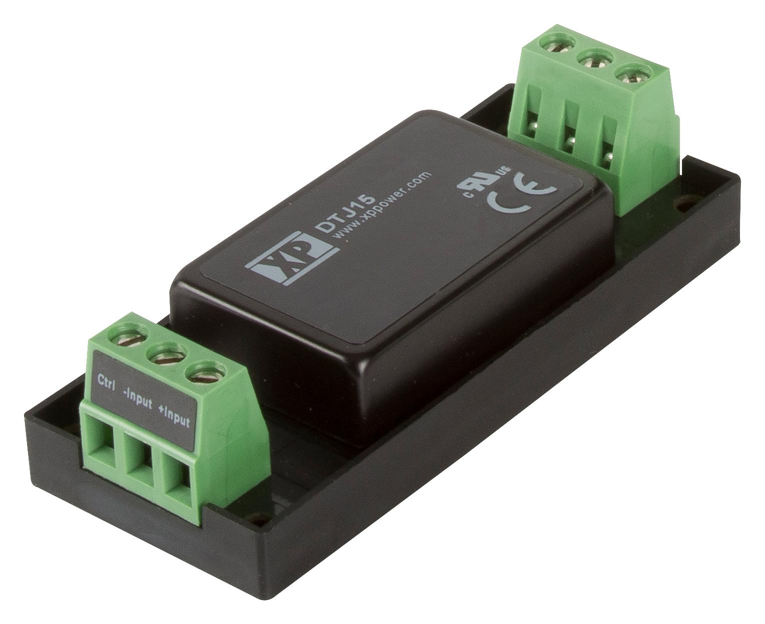 DTJ1548D15 DC-DC CONVERTER, 2 O/P, 15W XP POWER