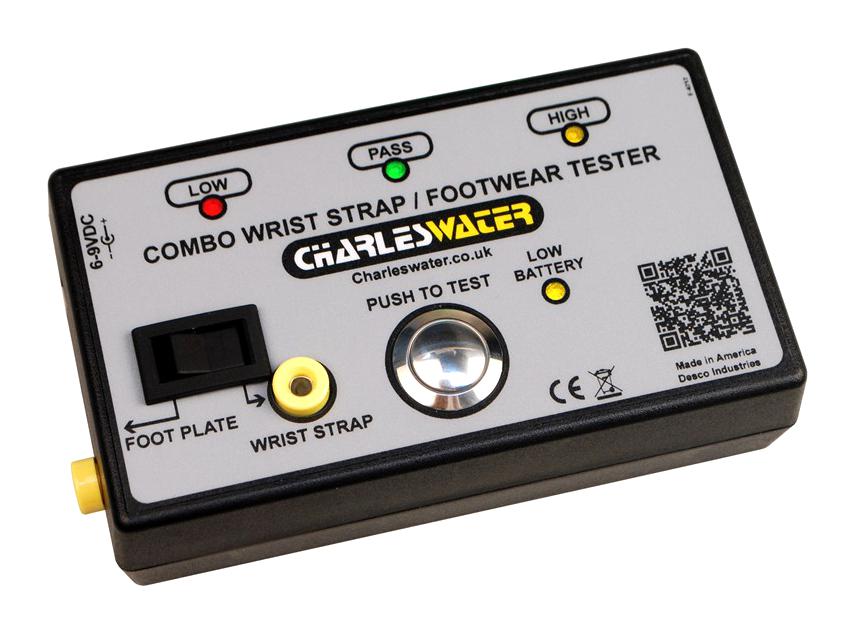 99037 WRIST STRAP & FOOTWEAR TESTER DESCO EUROPE (FORMERLY VERMASON)