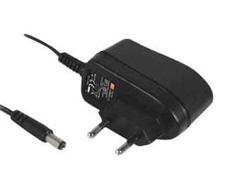 GSM06E07-P1J ADAPTER, AC-DC, 7.5V, 0.8A MEAN WELL