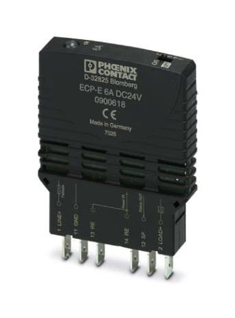 ECP-E  6A ELECTRONIC CKT BREAKER, 6A, 24VDC, 1P PHOENIX CONTACT