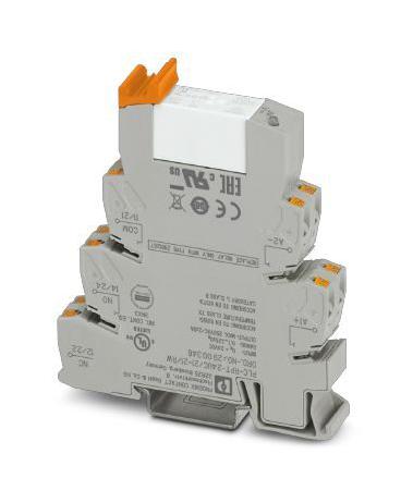PLC-RPT- 24UC/21-21/RW POWER RELAY, DPDT, 24VDC, 6A, DIN RAIL PHOENIX CONTACT