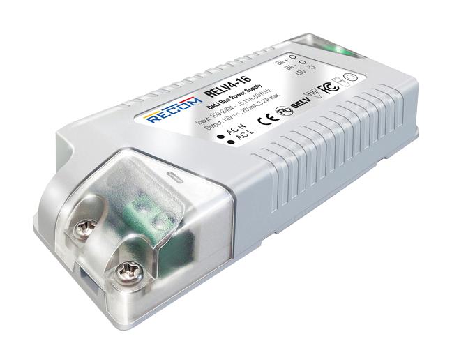 RELV4-16 LED DRIVER, SINGLE O/P, 3.2W RECOM POWER