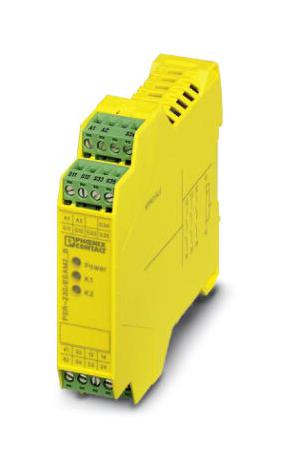 PSR-SPP-230AC/ESAM2/3X1/1X2/B SAFETY RELAY, 3PST-NO/SPST-NC, 230V, 6A PHOENIX CONTACT