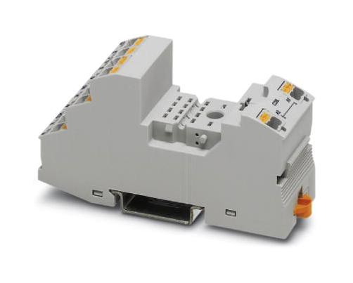 RIF-2-BPT/4X21 RELAY SOCKET, 250V, DIN RAIL PHOENIX CONTACT
