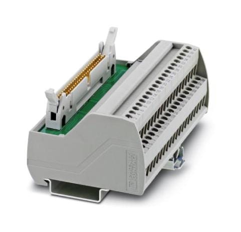 VIP-2/SC/FLK50/PLC PASSIVE MODULE, 50POS, 25VAC, SCREW PHOENIX CONTACT