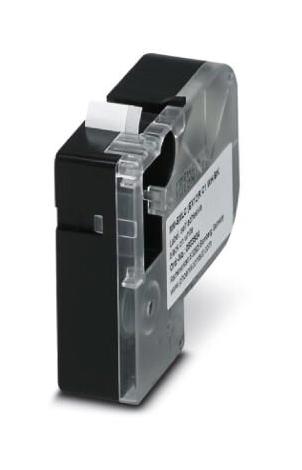 MM-EMLC (EX12)R C1 WH/BK PRINTER TAPE, ADHESIVE, PA, WHITE PHOENIX CONTACT