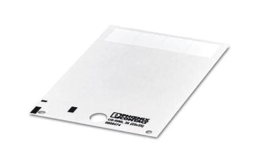 US-WML 36 (25X25) CABLE MARKER LABEL, PVC, WHITE PHOENIX CONTACT