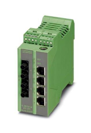 FL SWITCH LM 4TX/2FX SM ST ETHERNET SWITCH, 6PORT, 10/100MBPS PHOENIX CONTACT
