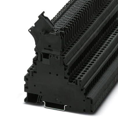 UT 4-L/HESI (5X20) FUSE MODULAR TB, 4WAY, 10AWG, BLACK PHOENIX CONTACT