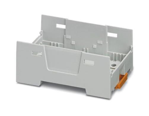 EH 45 F-B/ABS GY7035 DIN RAIL HOUSING, LOWER, ABS, GREY PHOENIX CONTACT