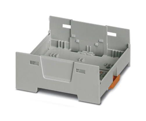 EH 70 F-B/ABS GY7035 DIN RAIL HOUSING, LOWER, ABS, GREY PHOENIX CONTACT