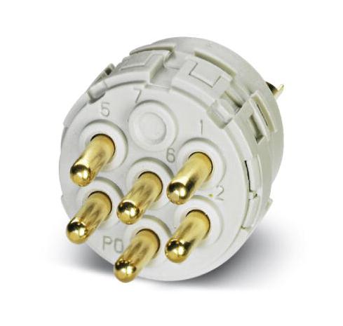 RC-07P1N120000 SENSOR INSERT, PIN, 7POS, SOLDER PHOENIX CONTACT