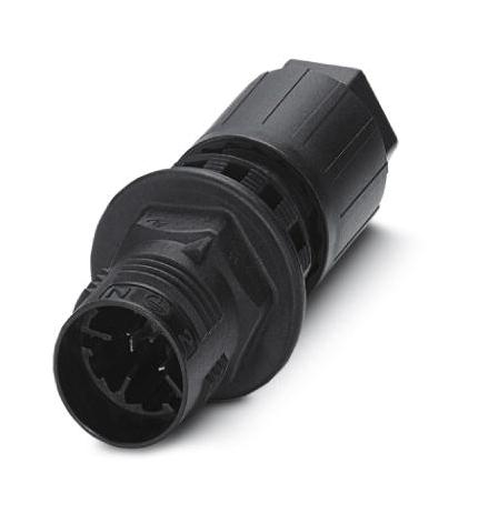 QPD CW 4PE2,5 1X9-16 BK CONDUCTOR CONN, QUICKON, THREADED, 4+PE PHOENIX CONTACT
