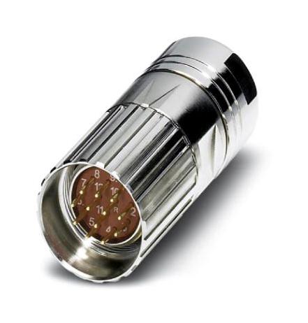 RF-12P1N8A80DU CIRCULAR CONNECTOR, PLUG, 12POS, CABLE PHOENIX CONTACT